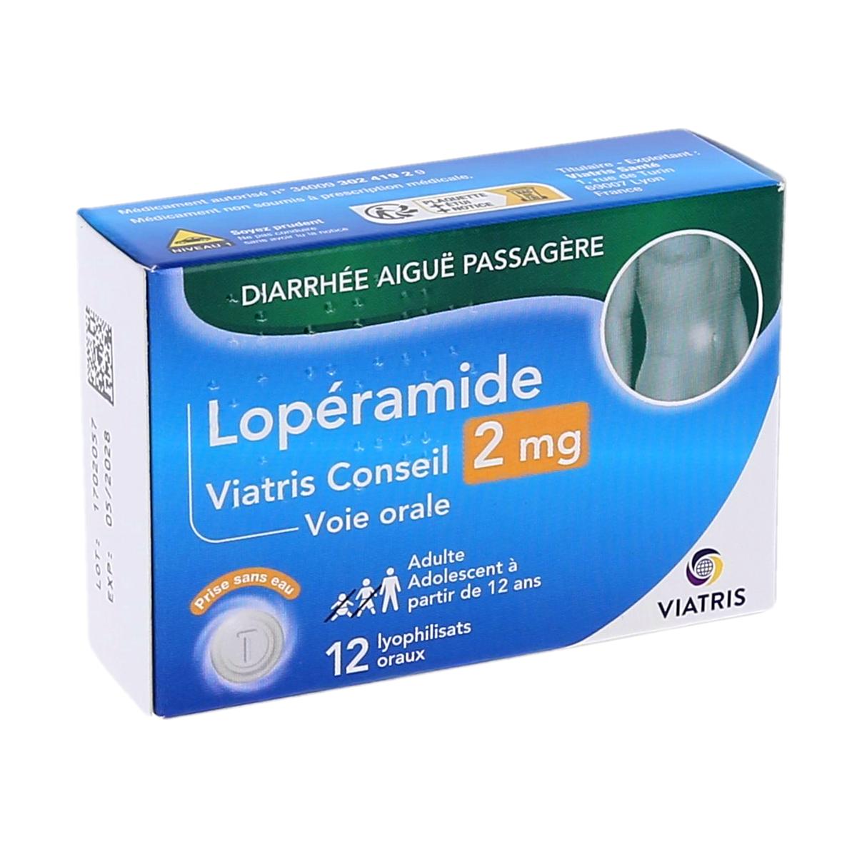 Lopéramide 2mg Viatris Conseil