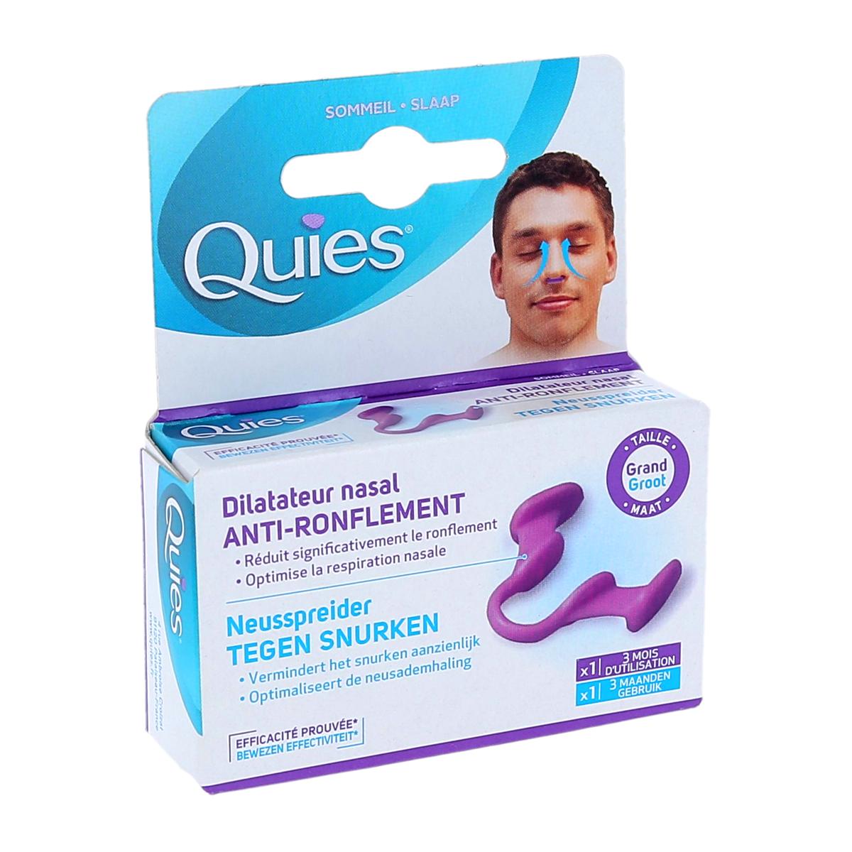 Quies Dilatateur Nasal Anti-ronflement Sommeil