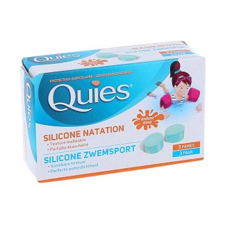 Quies Protection Auriculaire Silicone Natation Enfant