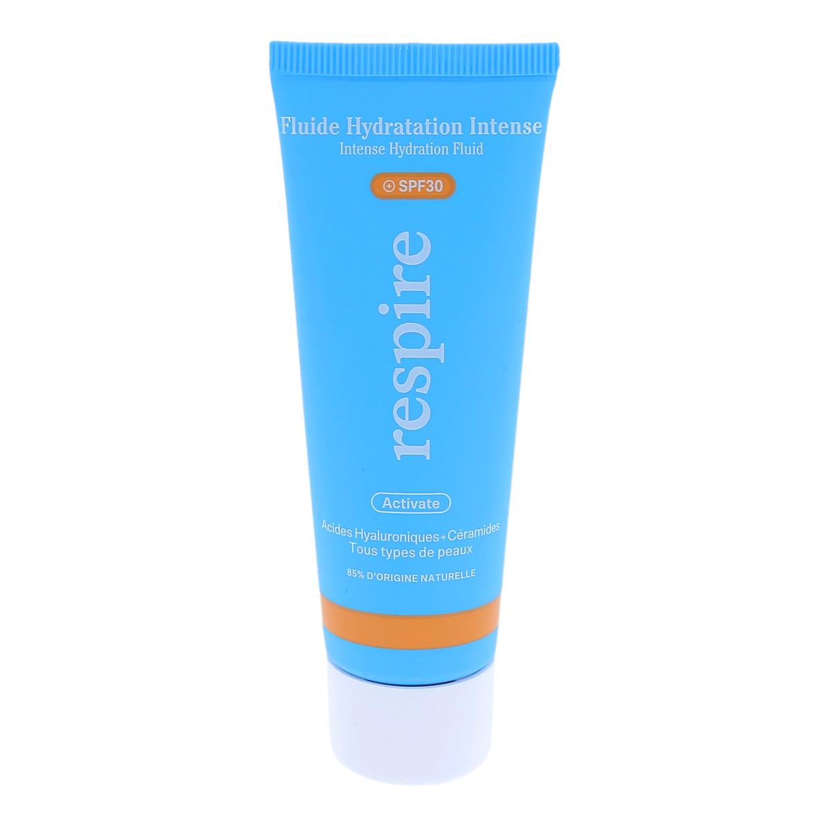 Respire Activate Fluide Hydratation Intense SPF30