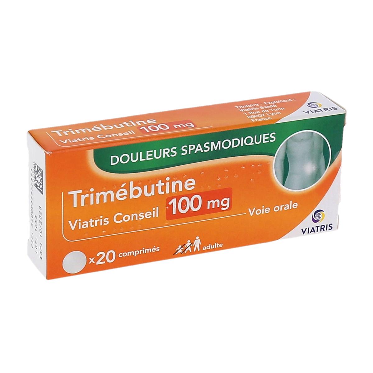 Trimébutine 100mg Viatris Conseil