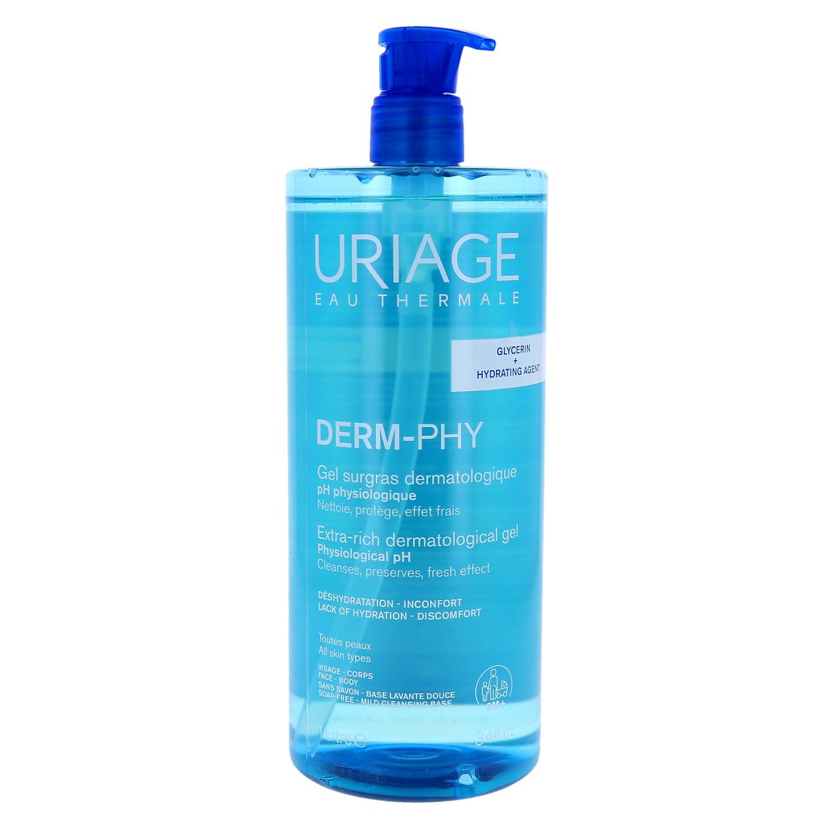 Uriage DERM-PHY Gel Surgras Dermatologique pH physiologique