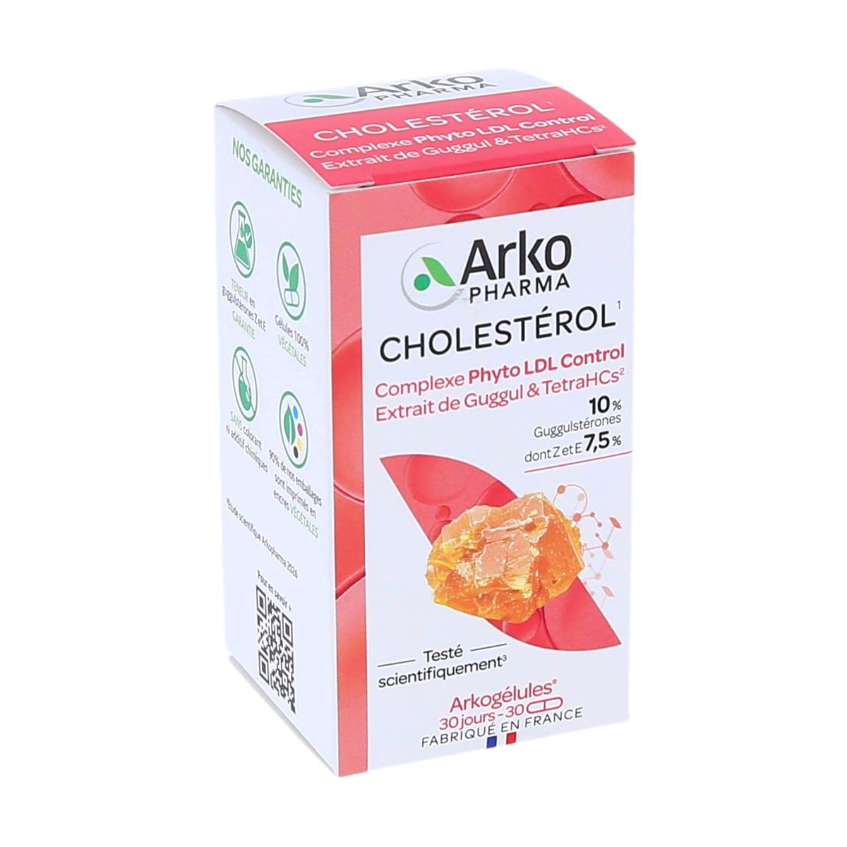Arkopharma Complexe Phyto LDL Control (Extrait de Guggul & TetraHCs)