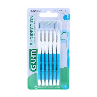 GUM Bi-Direction Brossettes Interdentaires Réutilisables 0