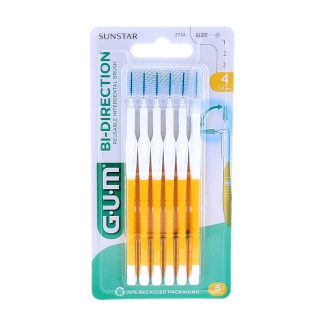 GUM Bi-Direction Brossettes Interdentaires Réutilisables 1