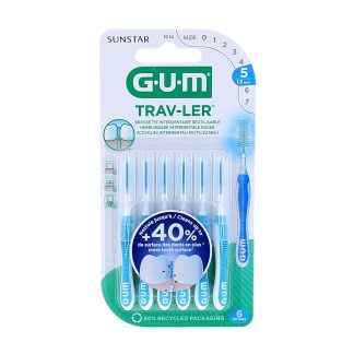 GUM Trav-Ler Brossettes Interdentaires Réutilisables 1