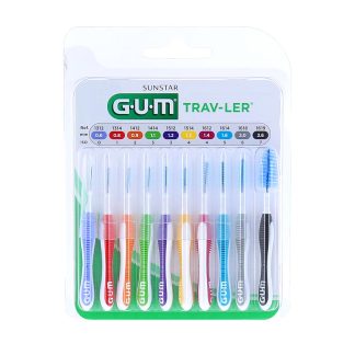GUM Trav-Ler Brossettes Interdentaires Réutilisables