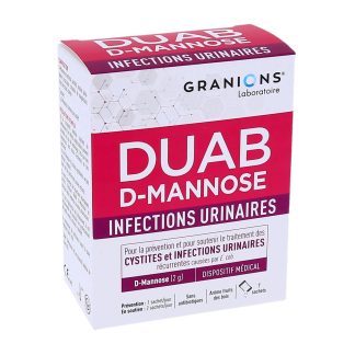 Granions Duab D-Mannose Infections Urinaires