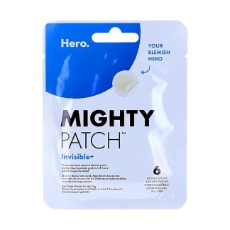 Hero Mighty Patch Invisible+, Patchs de Jour Anti-Acné, 6 Patchs Hydrocolloïdes