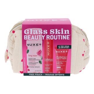 Nuxe Glass Skin, Routine hydratante éclat, trousse de 3 produits (dont 1 offert)