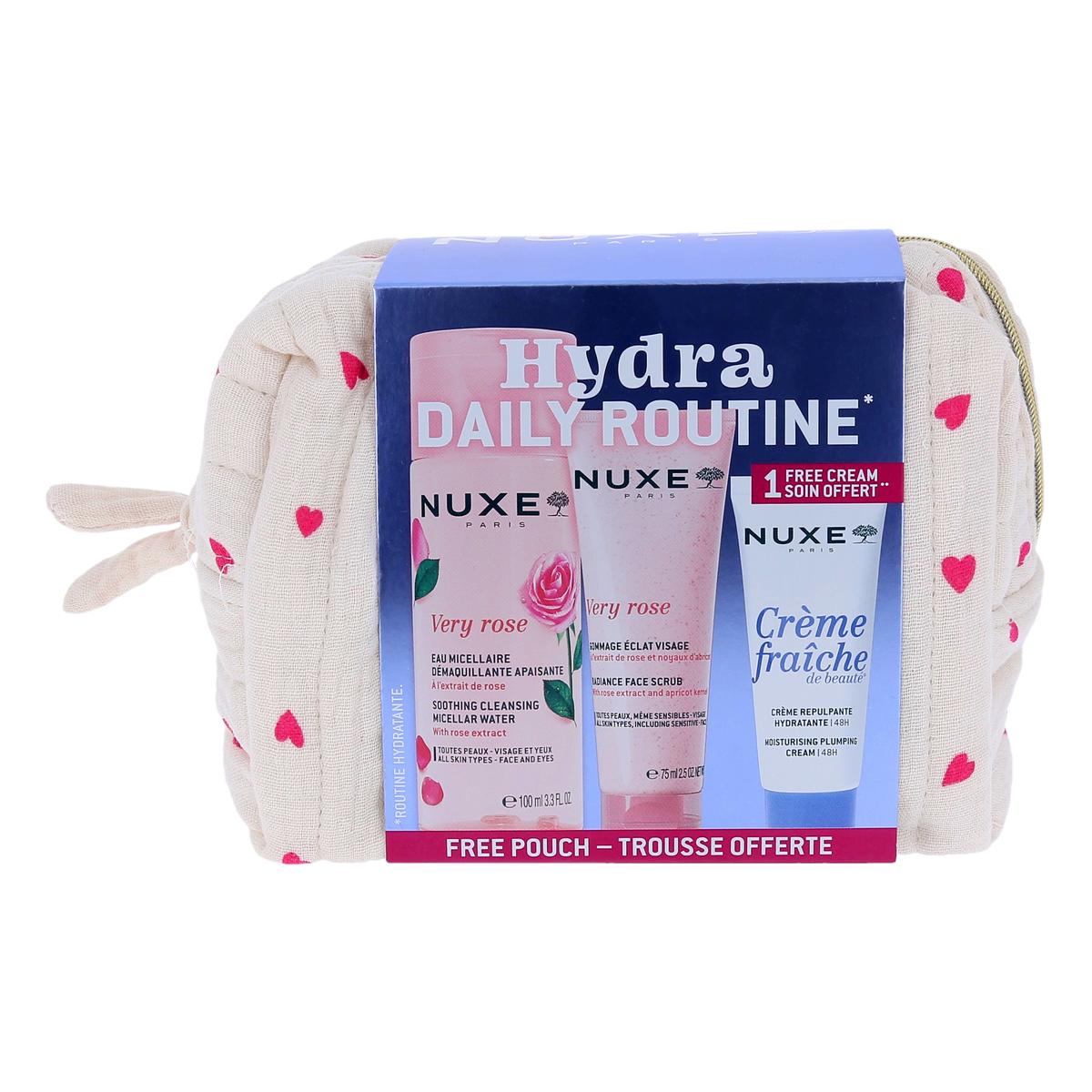 Nuxe Hydra, Routine hydratante, trousse de 3 produits (dont 1 offert)