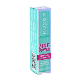 Nuxe Zinc Power Stop Boutons, Brosse micro patch, tube de 10ml