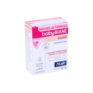 Pileje BabyBiane Acolia Nourrisson, 21 jours de prise, flacon de 8ml